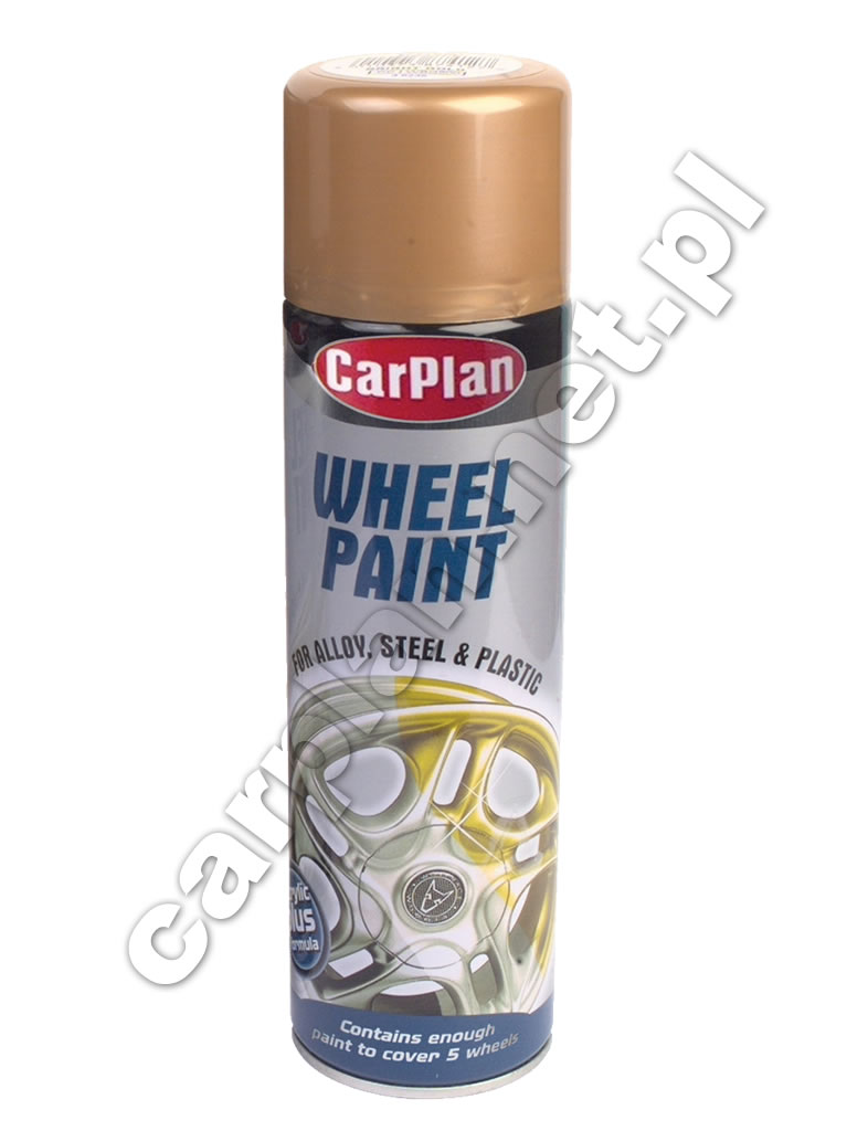 FARBA DO FELG - CarPlan Wheel Paint- Złoty - 500ml