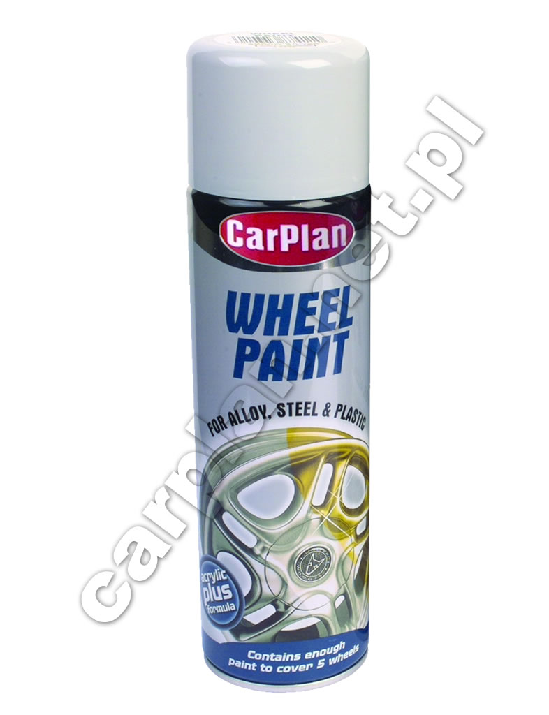 FARBA DO FELG - CarPlan Wheel Paint  - Srebrny - 500ml